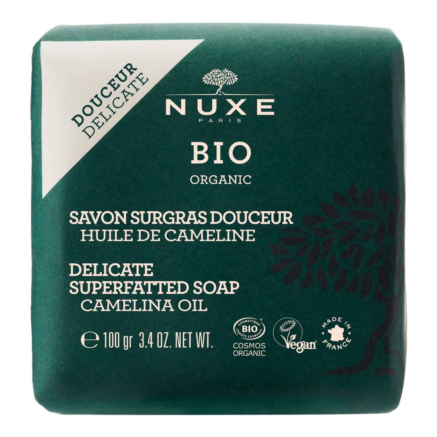 Nuxe Idratazione Bio Attiva Sapone Solido Delicato 100g