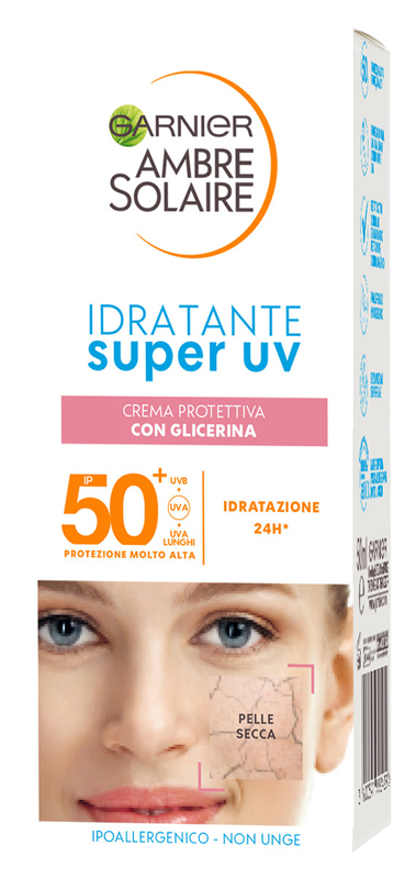 Garnier Ambre Solaire Idratante Super Uv SPF 50+ 50ml