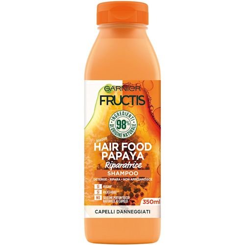 981286887 - Garnier Fructis Hair Food Papaya Shampoo Riparatore capelli secchi 350ml - 4737360_1.jpg