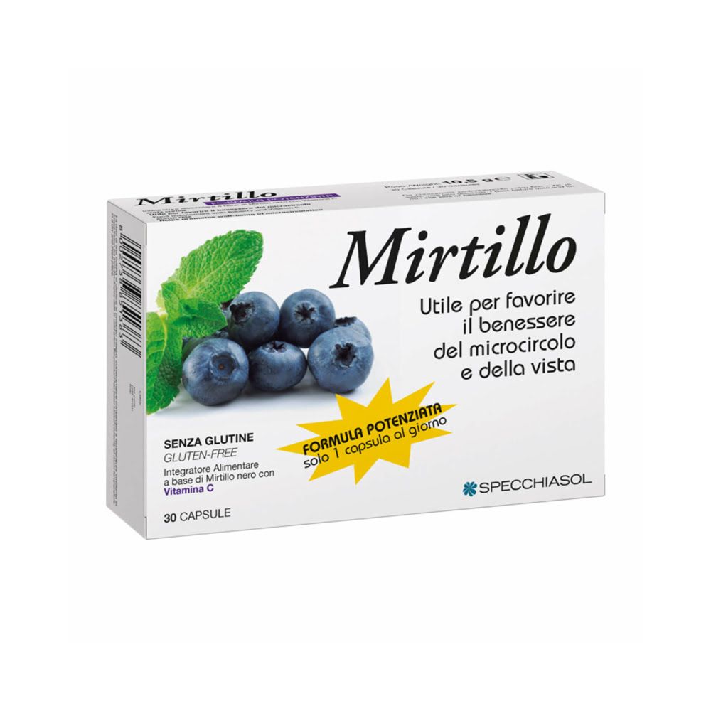 Specchiasol Mirtillo Integratore Vista 30 Capsule