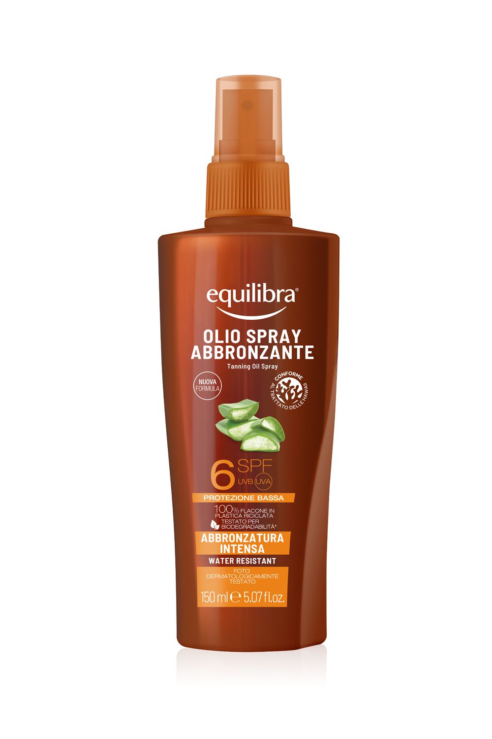 Equilibra Olio Spray Abbronzante Spf6 150ml