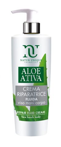 Natur Unique Aloe Riparatrice Crema Fluida Anti Arrossamento 190ml