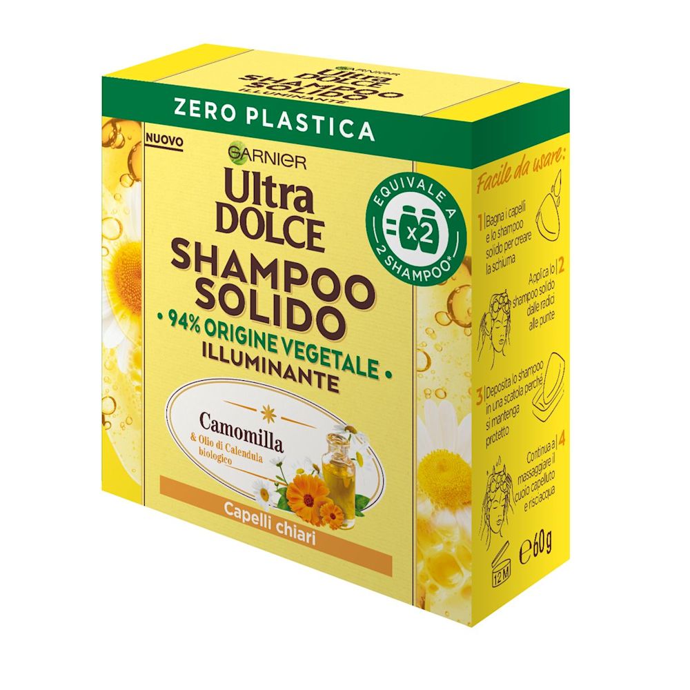 981289325 - Garnier Ultra dolce Shampoo Solido Camomilla Miele Illuminante capelli chiari 60gr - 4737363_1.jpg
