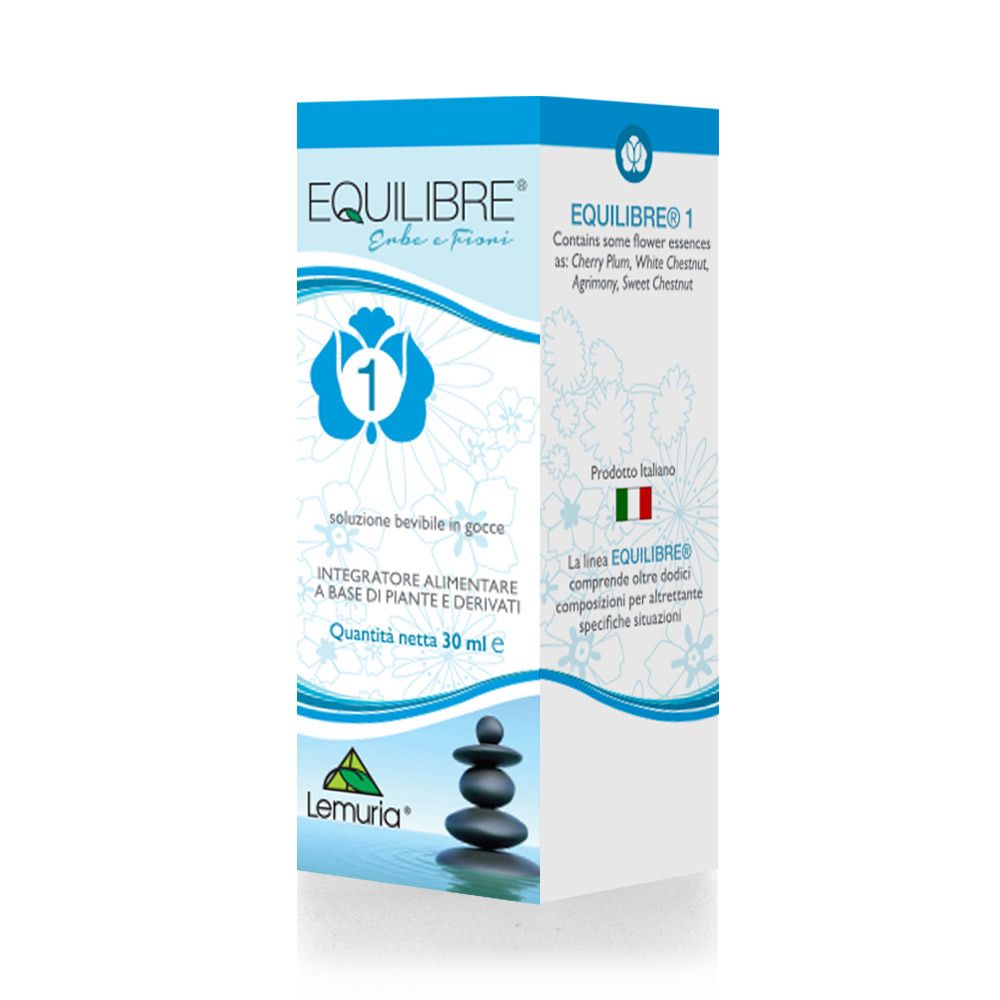 Lemuria Equilibre Integratore Stress 1 Gocce 30ml