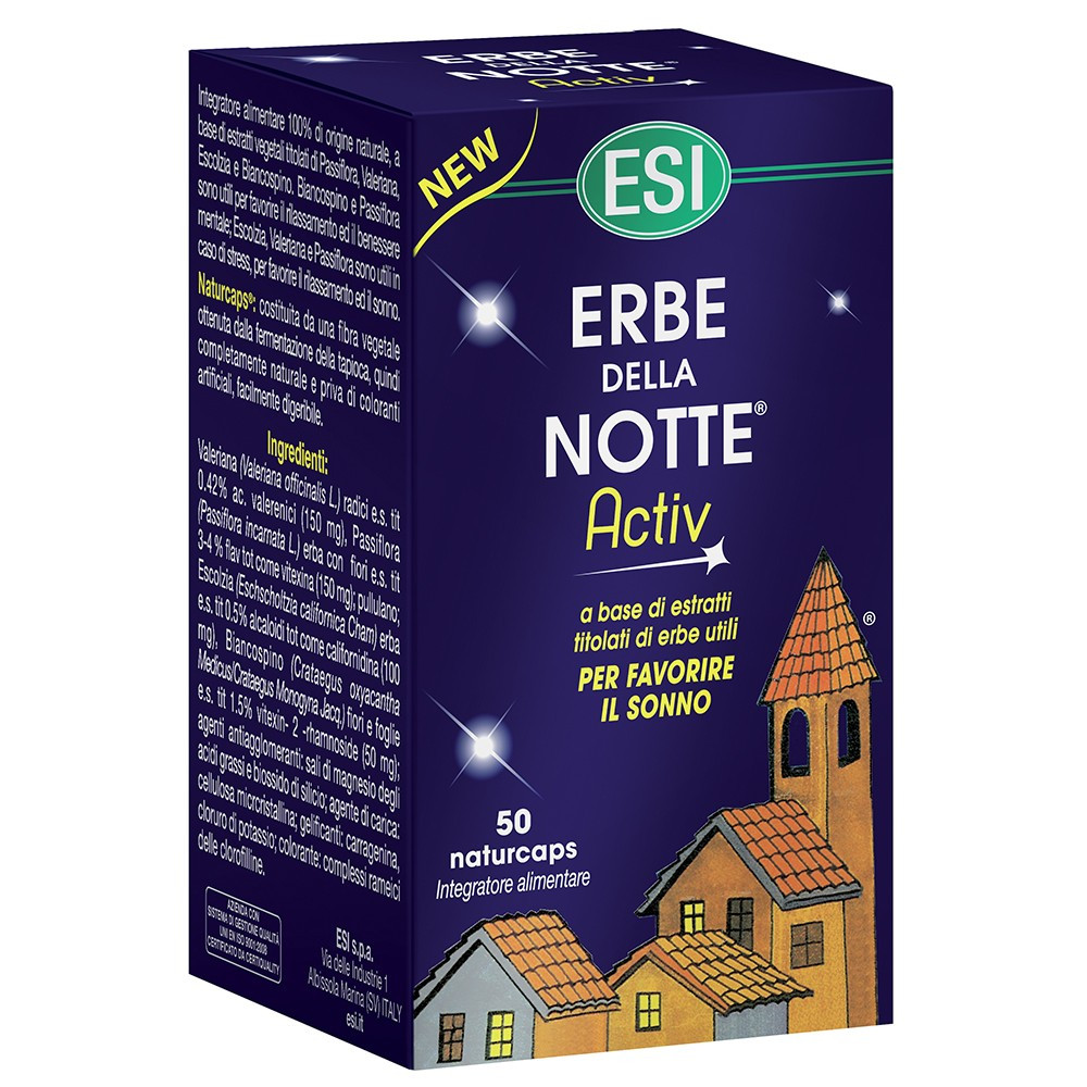 Esi Erbe Della Notte Activ 50 Capsule