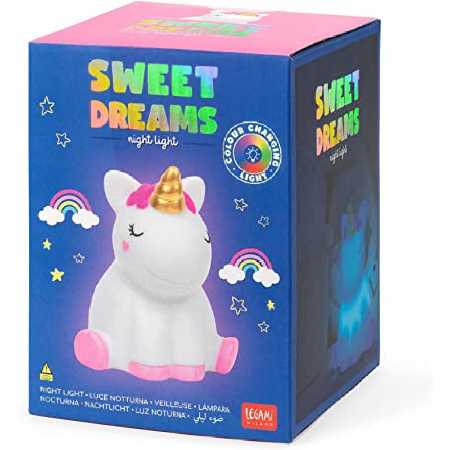 Sweet Dreams Lampada Notturna Unicorno Per Bambini 1 Pezzo