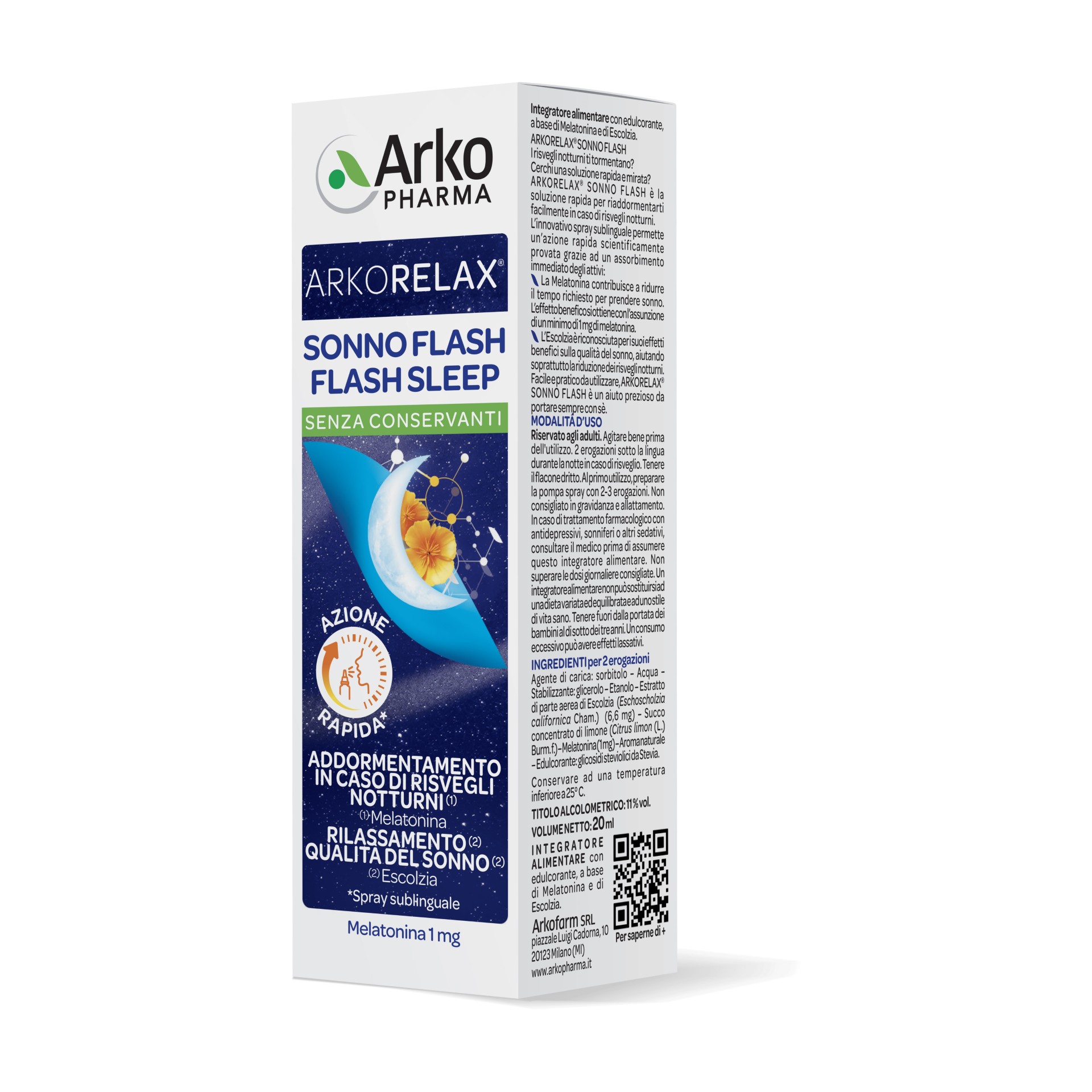 image - 985833413 - ARKORELAX FLASH SONNO SPRAY 20 G - 4787616_3.jpg