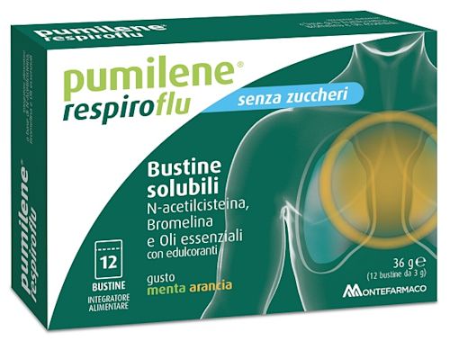 image - 988673036 - Integratore alimentare in bustine gusto menta arancia, utile per il benessere delle vie respiratorie. - 4866626_1.jpg
