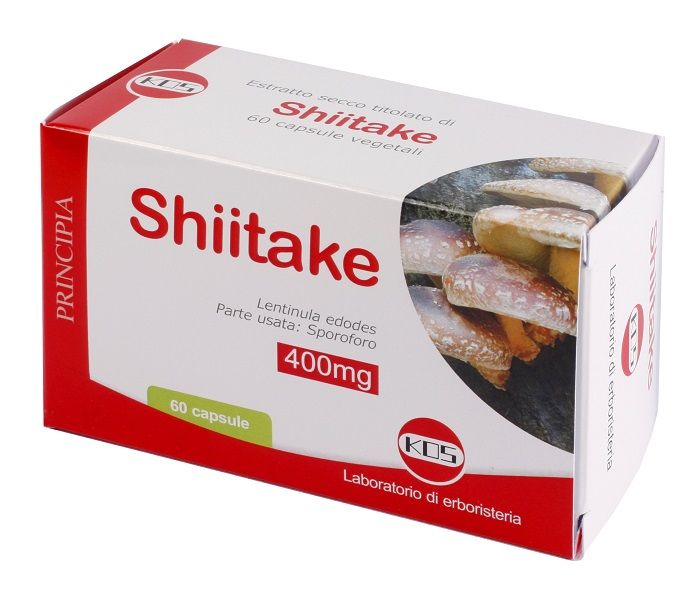 Estreatto Secco Di Shiitake Integratore difese immunitarie 60 Capsule