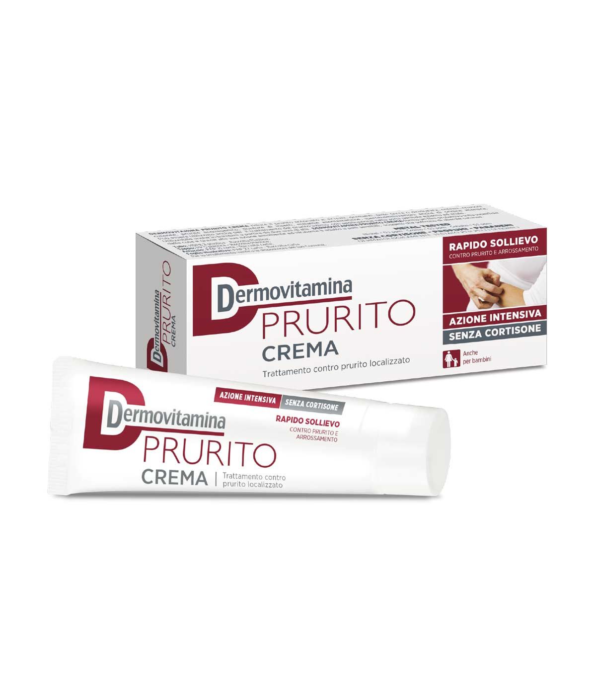 Dermovitamina Prurito Crema Azione Intensiva Senza Cortisone 30ml