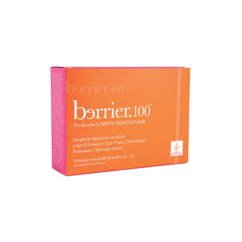 Bio-key Berrier 100 Integratore immunostimolante 14 Bustine Orosolubili Monodose