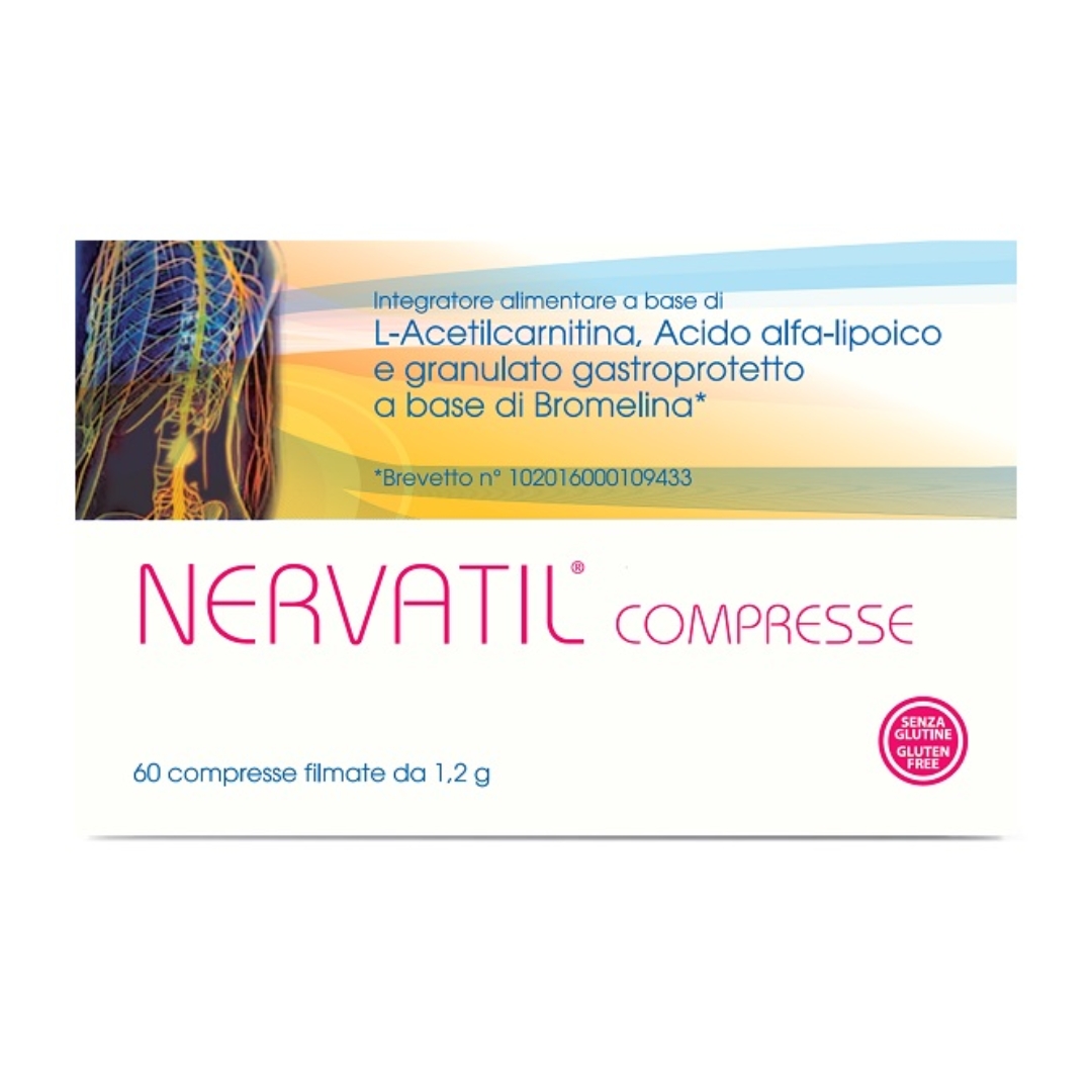 Nervatil Integratore Sistema Nervoso 60 Compresse