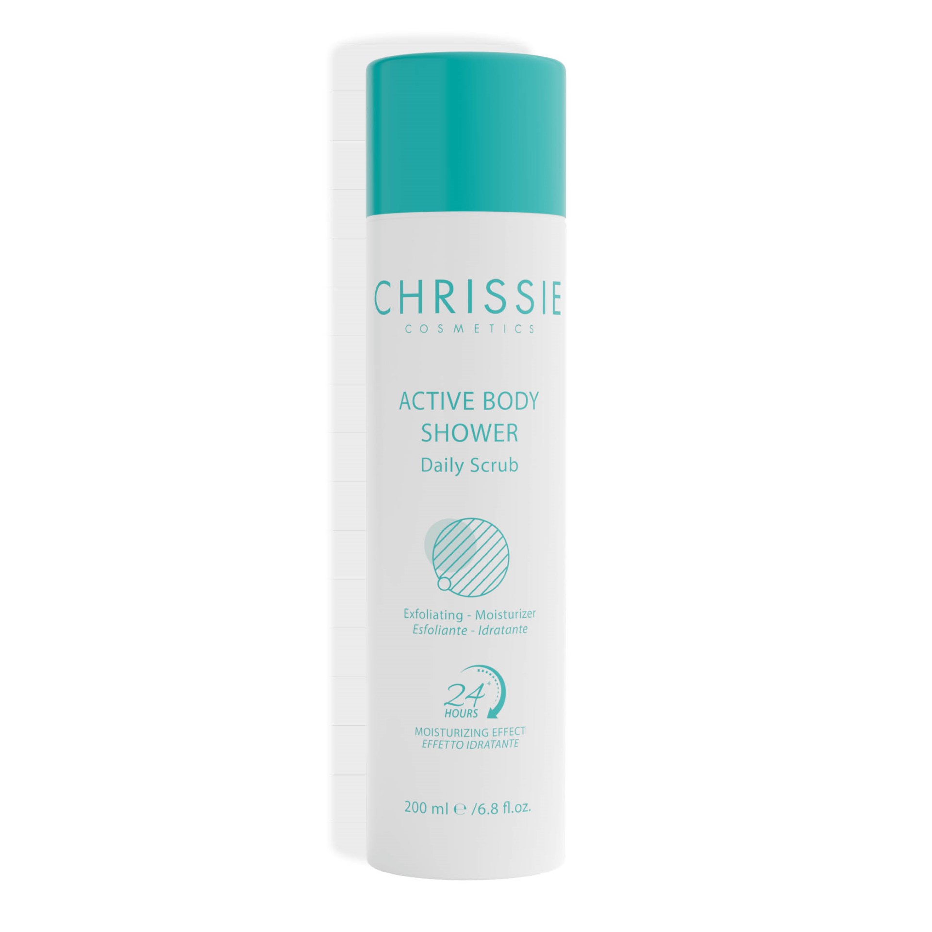 Chrissie Active Body Doccia Daily Doccia Scrub Esfoliante E Idratante 200ml