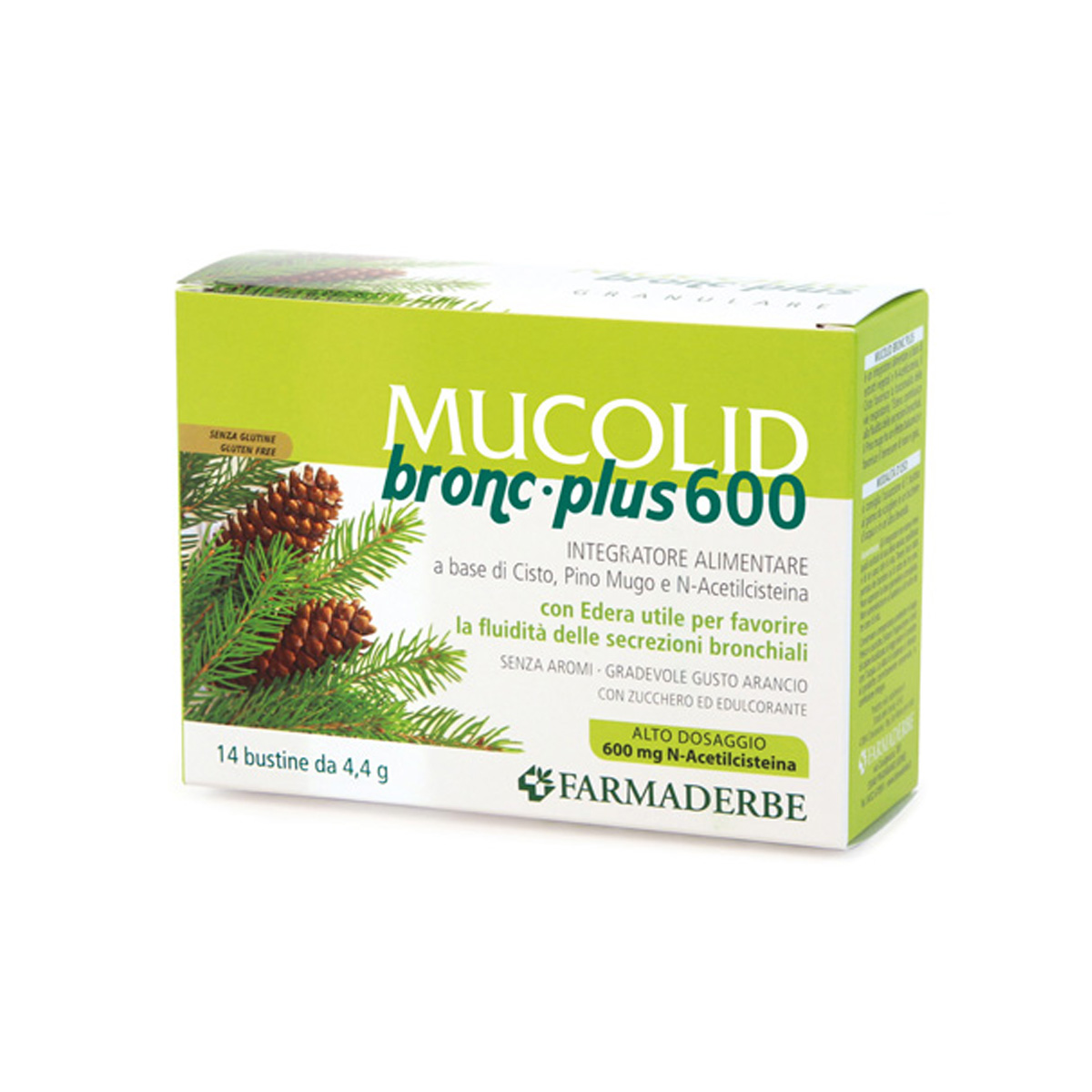 Mucolid Bronc Granulare 600 Plus 14 Bustine