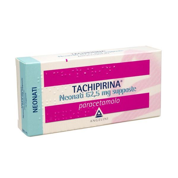 Tachipirina Neonati 62,5mg Paracetamolo 10 Supposte