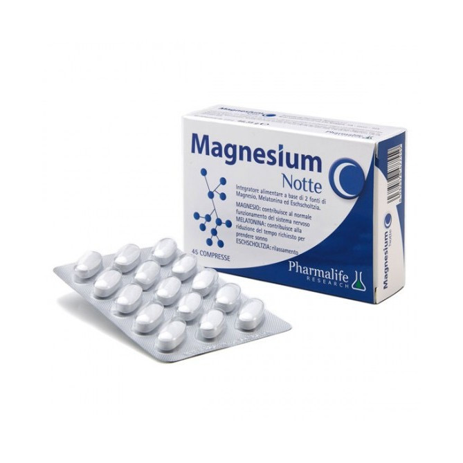 Magnesium Notte Integratore 45 Compresse