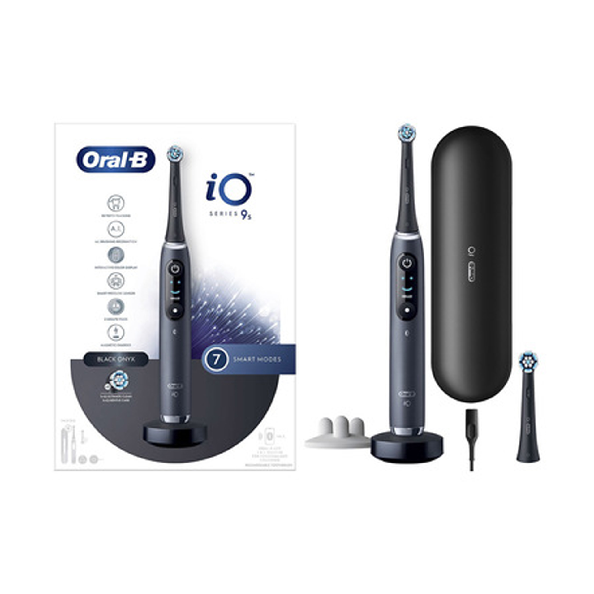 image - 984825113 - ORAL-B IO 9 BLACK SPAZZOLINO ELETTRICO + 2 REFILL - 4741375_1.jpg