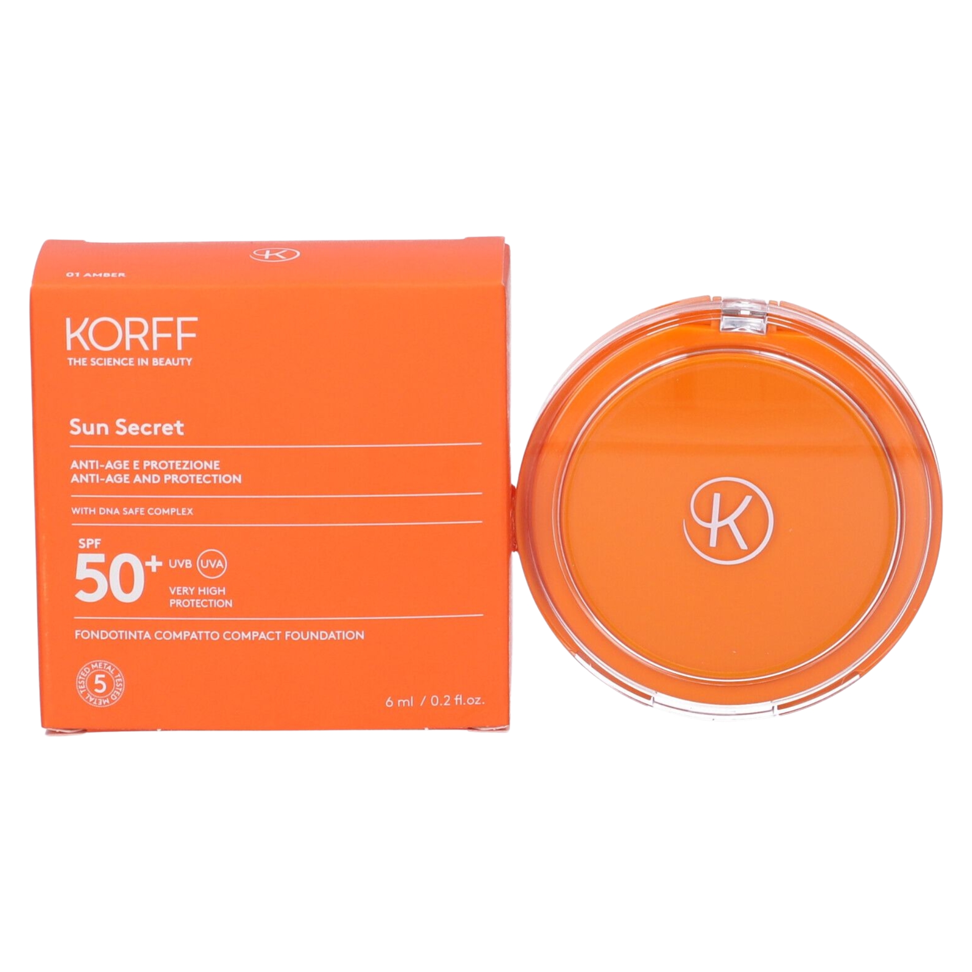 989356439 - KORFF SUN SECRET FONDOTINTA COMPATTO SPF50+ 01 AMBER - 4790335_1.jpg