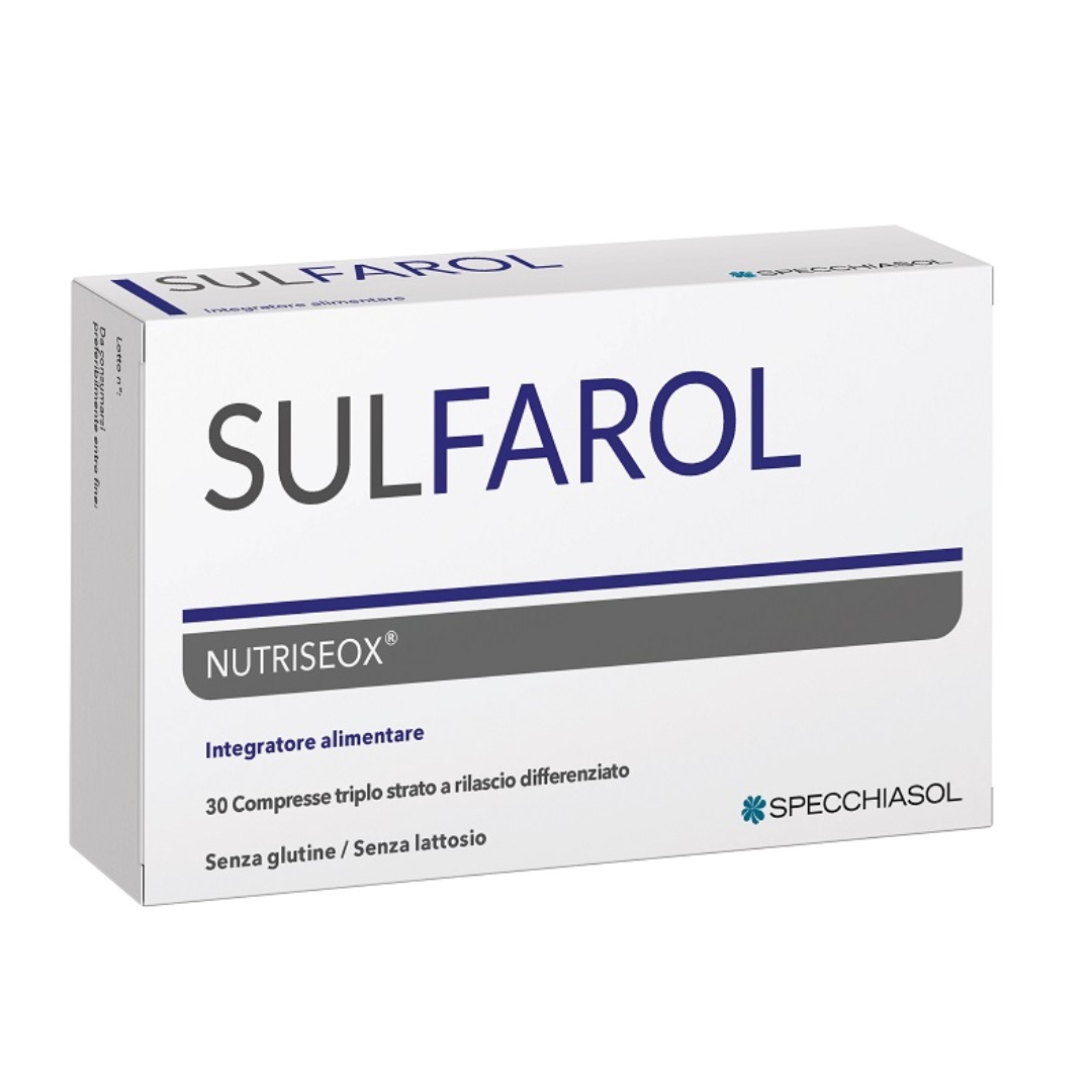 Specchiasol Sulfarol Integratore Benessere Uomo 30 Compresse