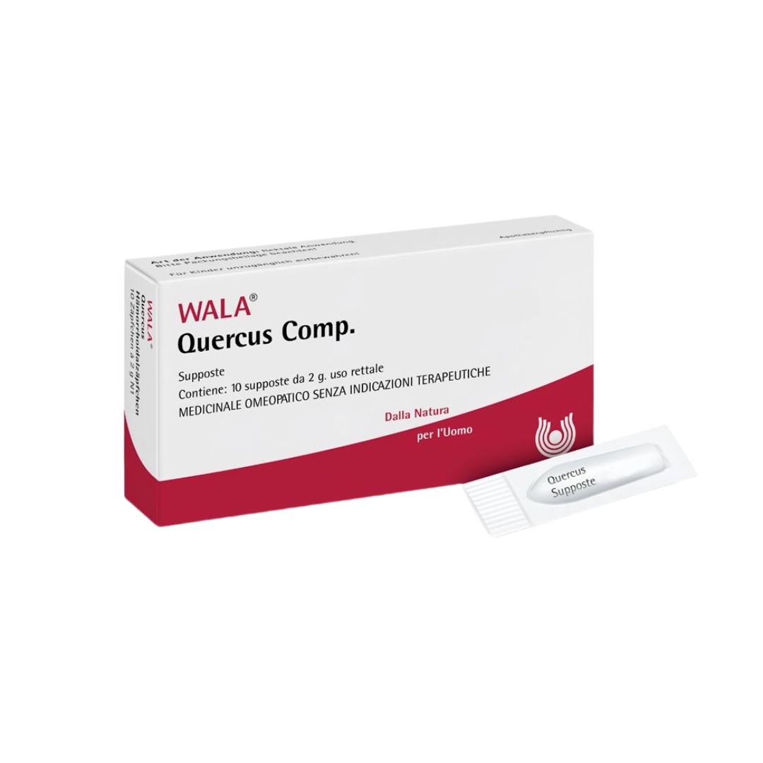 image - 800122525 - Supposte omeopatiche a base di Quercus comp., indicate per favorire il benessere dell&rsquo;area rettale. - 4711975_1.jpg