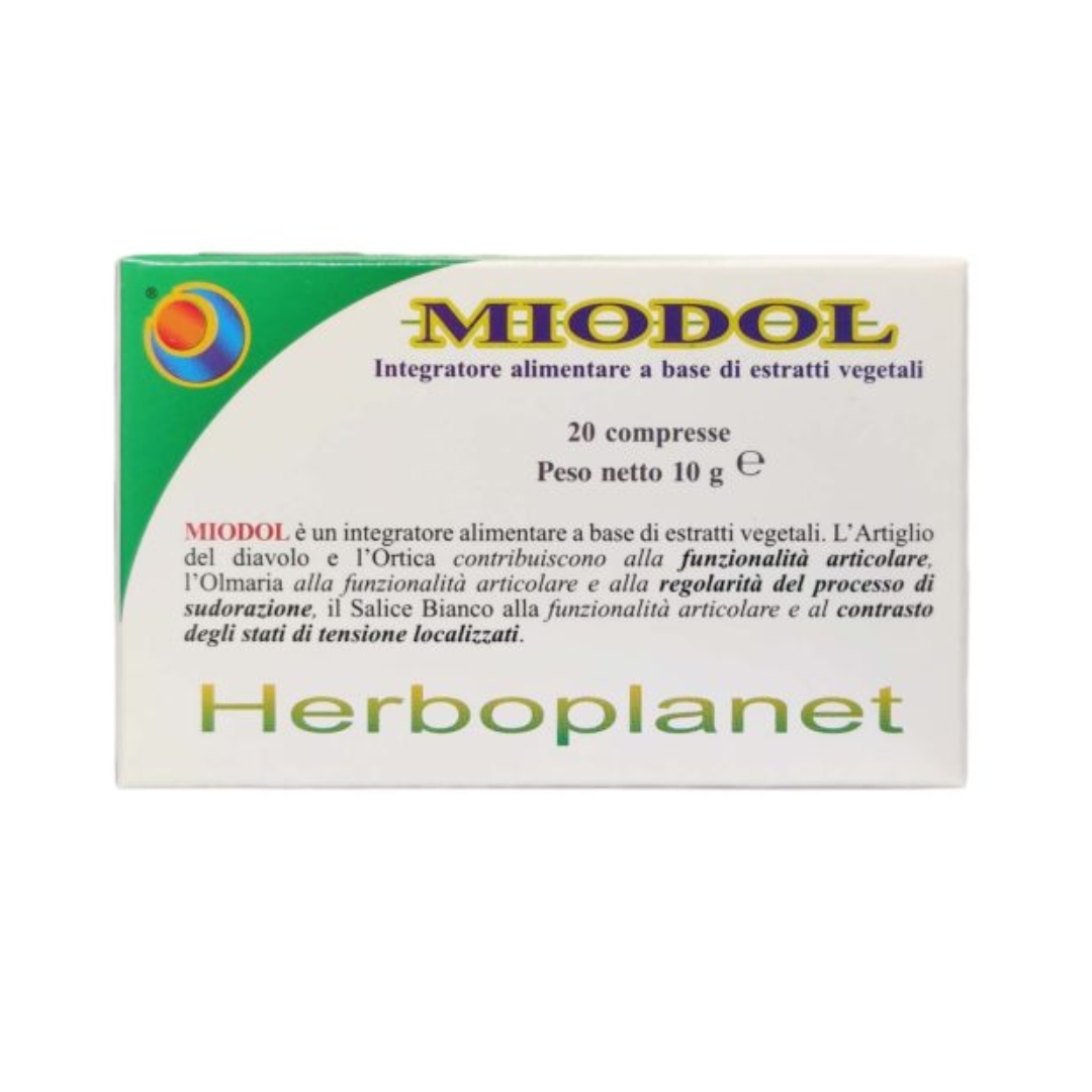 Herboplanet Miodol Integratore Articolazioni 60 Compresse