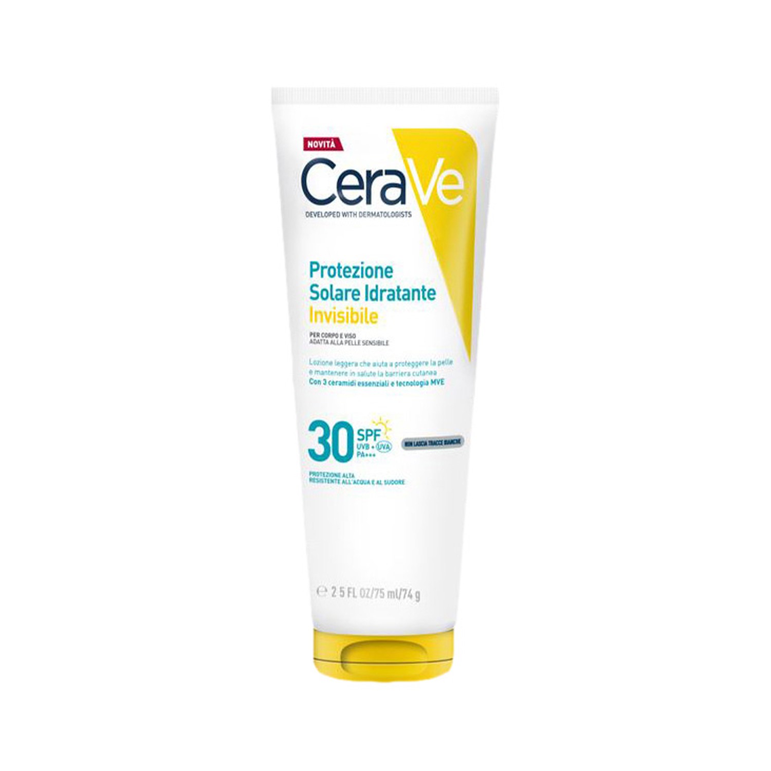 image - 951381464 - Protezione solare idratante invisibile SPF30 formulata per difendere la pelle dai raggi UVA e UVB senza lasciare residui bianchi. - 4854613_2.jpg
