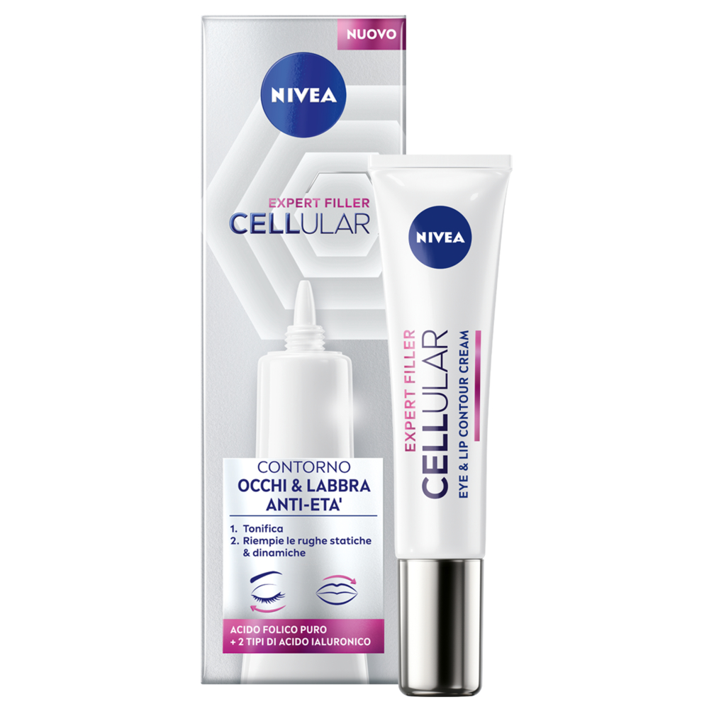 Nivea Cellular Expert Filler Contorno Occhi E Labbra Antiage 15ml