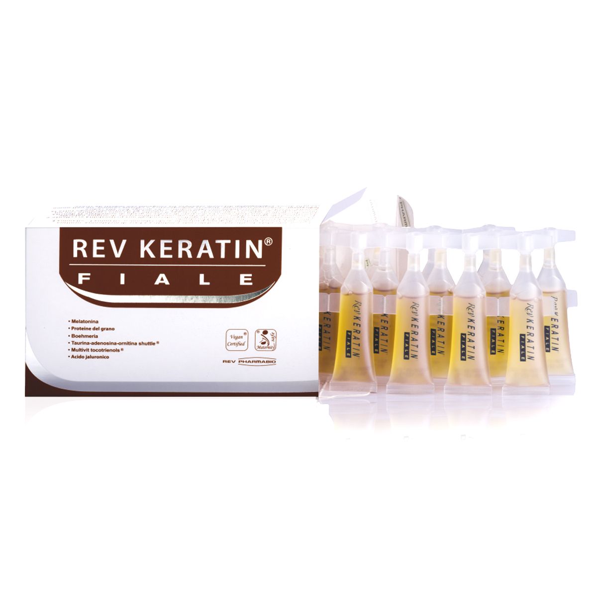 Rev Keratin Lozione Anti-Caduta 15 Fiale