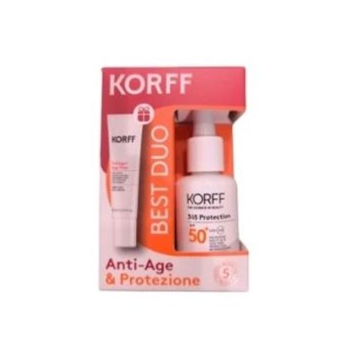 989854385 - KORFF 365 PROTECTION KIT SIERO VISO SPF50+ 30 ML + COLLAGEN AGE FILLER SIERO VISO 10 ML - 4800142_1.jpg