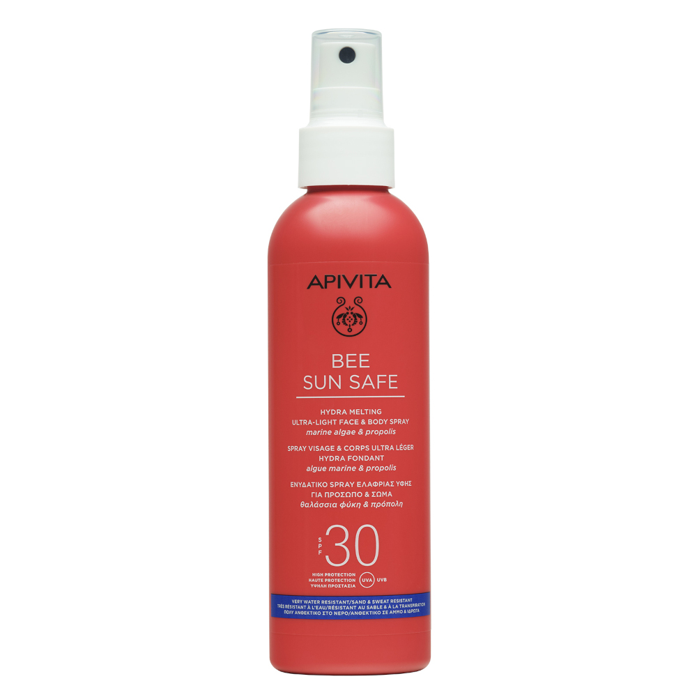 Apivita Spray Hydra Melting Viso E Corpo Ultra-leggero SPF 30 200ml