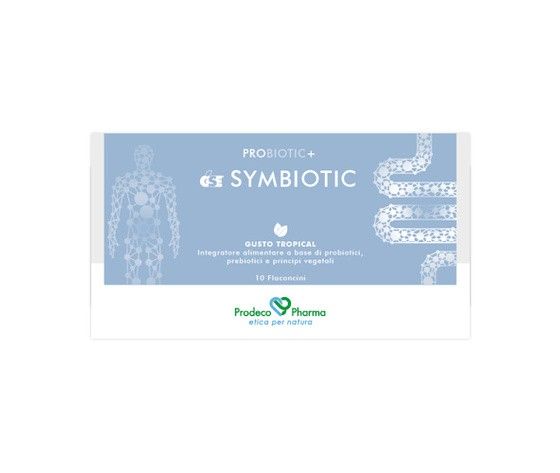 Probiotic + Gse Symbiotic Integratore Di Probiotici 10 Flaconcini