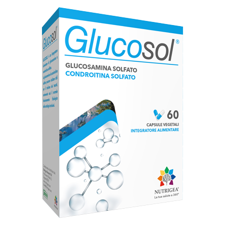 Glucosol Integratore Gluosamina 60 Capsule Vegetali