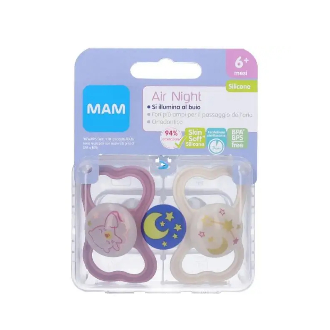 image - 980786800 - Succhietto in silicone progettato per il comfort notturno, delicato sulla pelle e sulle gengive del bambino. - 4866321_1.jpg