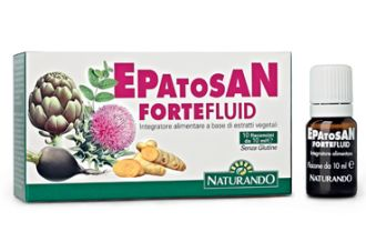 Naturando Epatosan Forte Fluid 10 Flaconcini Da 10ml