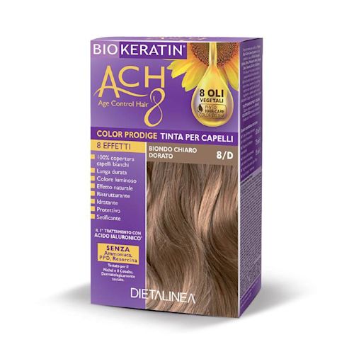 927762500 - Biokeratin ACH8 Tinta per capelli Biondo chiaro dorato 8D - 4721526_2.jpg
