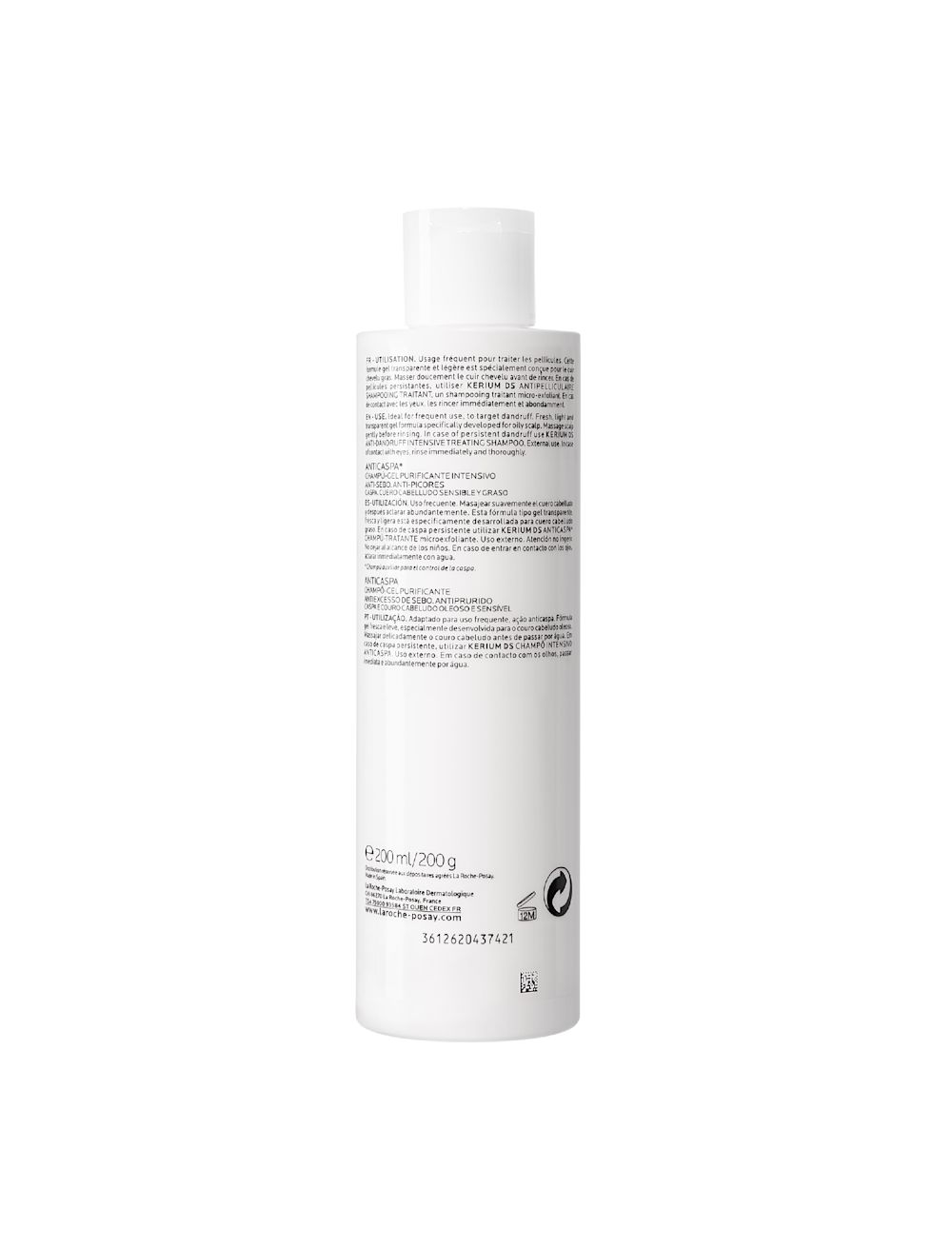 910633623 - La Roche Posay Kerium Shampoo Antiforfora Cute Grassa 200ml - 9997406_3.jpg