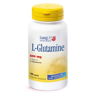 Longlife L-glutamine Integratore 100 Capsule