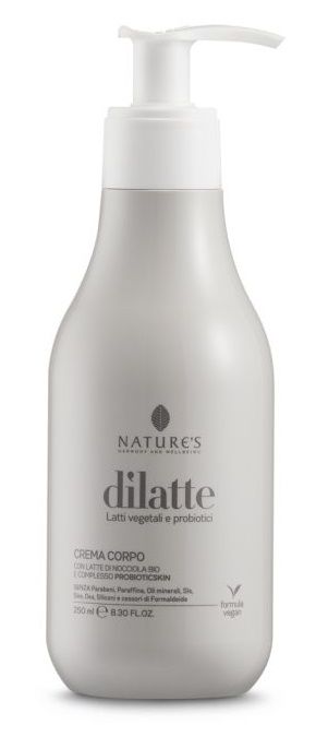 Nature's Dilatte Crema Corpo Latte Di Nocciola Bio 250ml