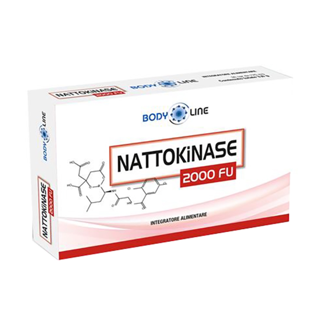 Bodyline Nattokinase 2000fu Integratore Salute Cardiovascolare 30 Compresse