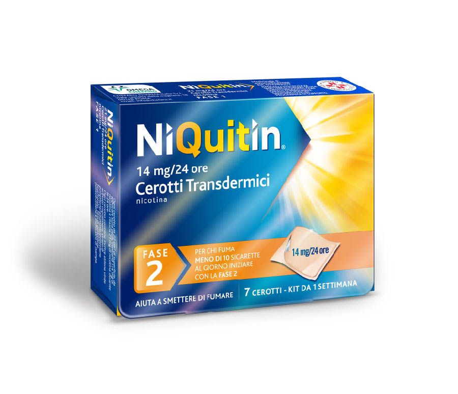 Niquitin 7 Cerotti Transdermici 14mg/24h