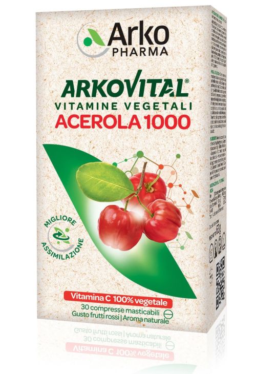 904213410 - Arkovital Acerola 1000 Integratore di vitamina C 30 Compresse - 7863133_2.jpg