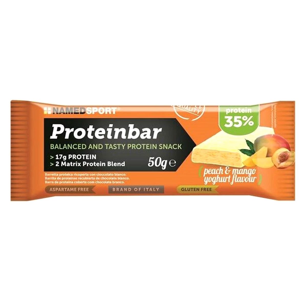 Proteinbar Peach & Mango Yoghurt Baretta Proteica 50g