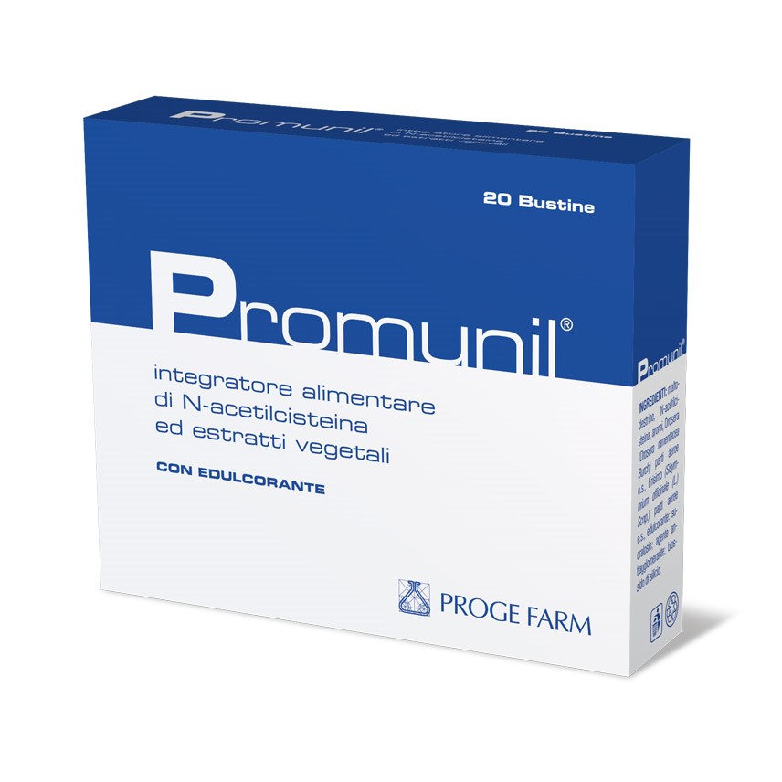 Promunil Integratore N-acetilcisteina 20 Bustine