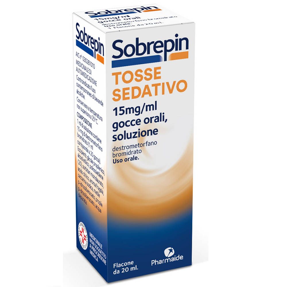 Sobrepin Tosse Sedativo 15mg Gocce Orali 20ml