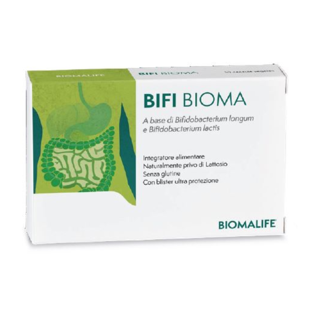 Bifi Bioma Integratore Probiotico Per Equilibrio Intestinale E Difese 30 Capsule