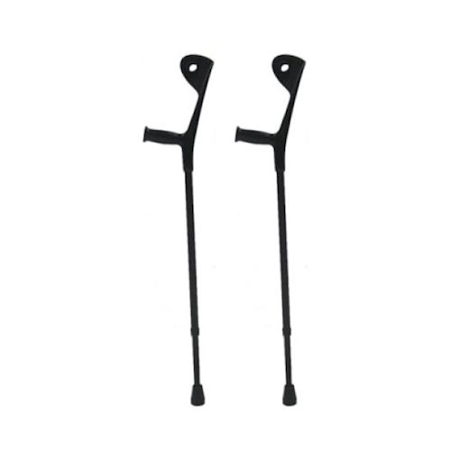 image - 908925264 - Stampella in lega leggera, regolabile in altezza, senza ammortizzatore, per supportare la deambulazione. - 7868353_2.jpg