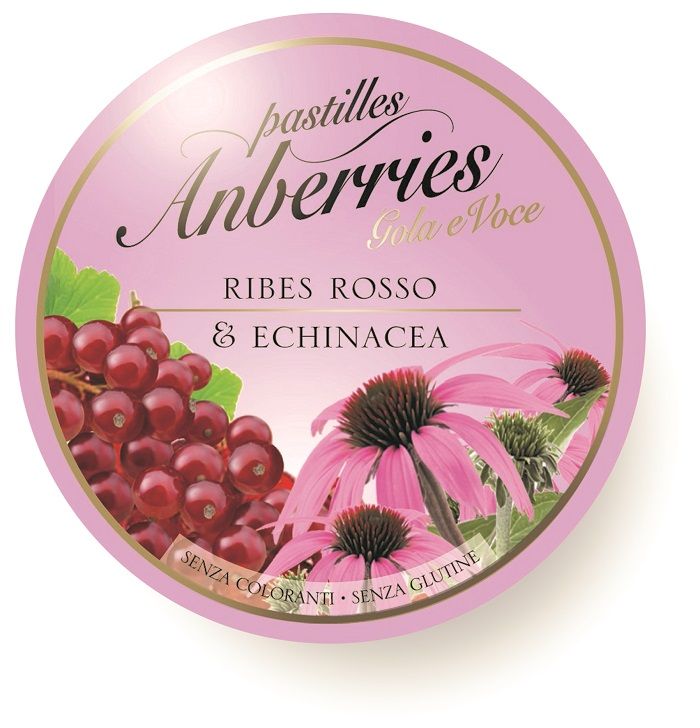 Eurospital Anberries Ribes Rosso E Echinacea Caramelle Mal Di Gola 55g