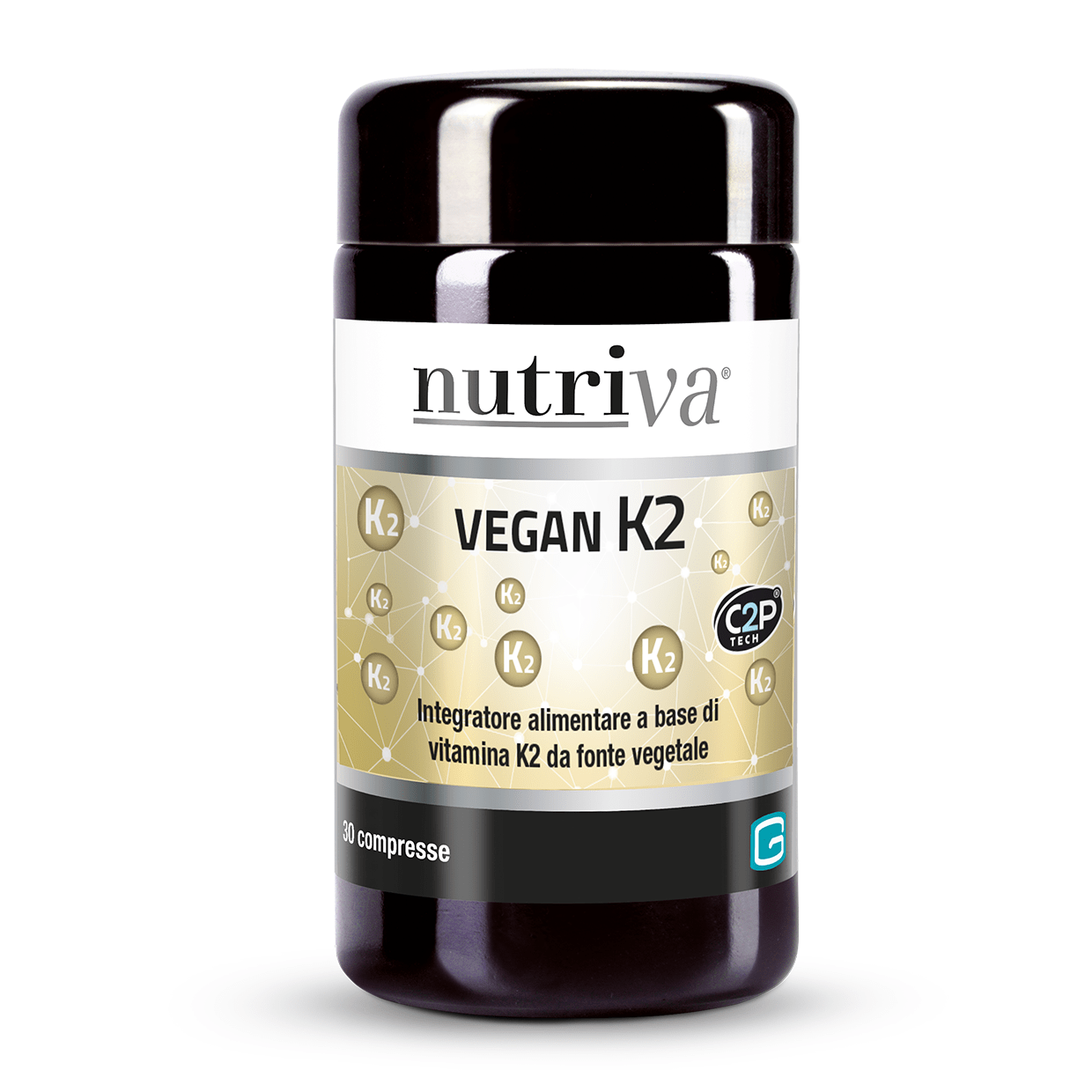 Nutriva Vegan K2 Integratore 30 Compresse