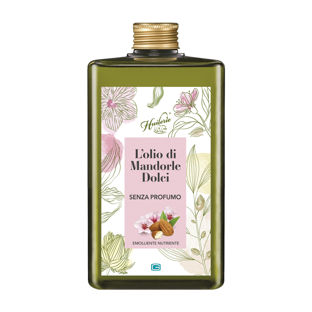 Huilerie Olio Mandorle Dolci Vegetale Vergine Idratante Corpo 300ml