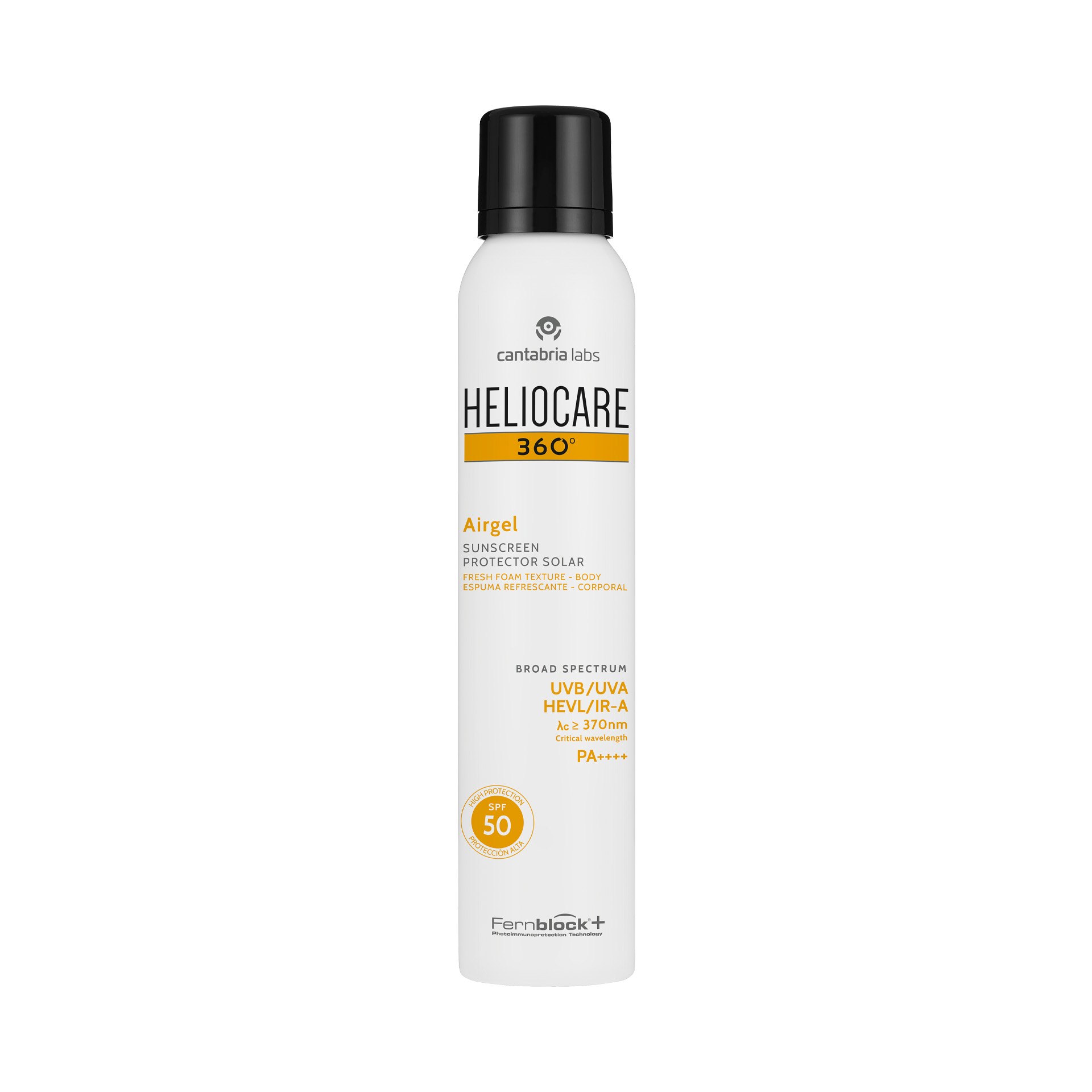 Heliocare 360 Airgel Fotoprotettore Gel Ultraleggero SPF 50 200ml